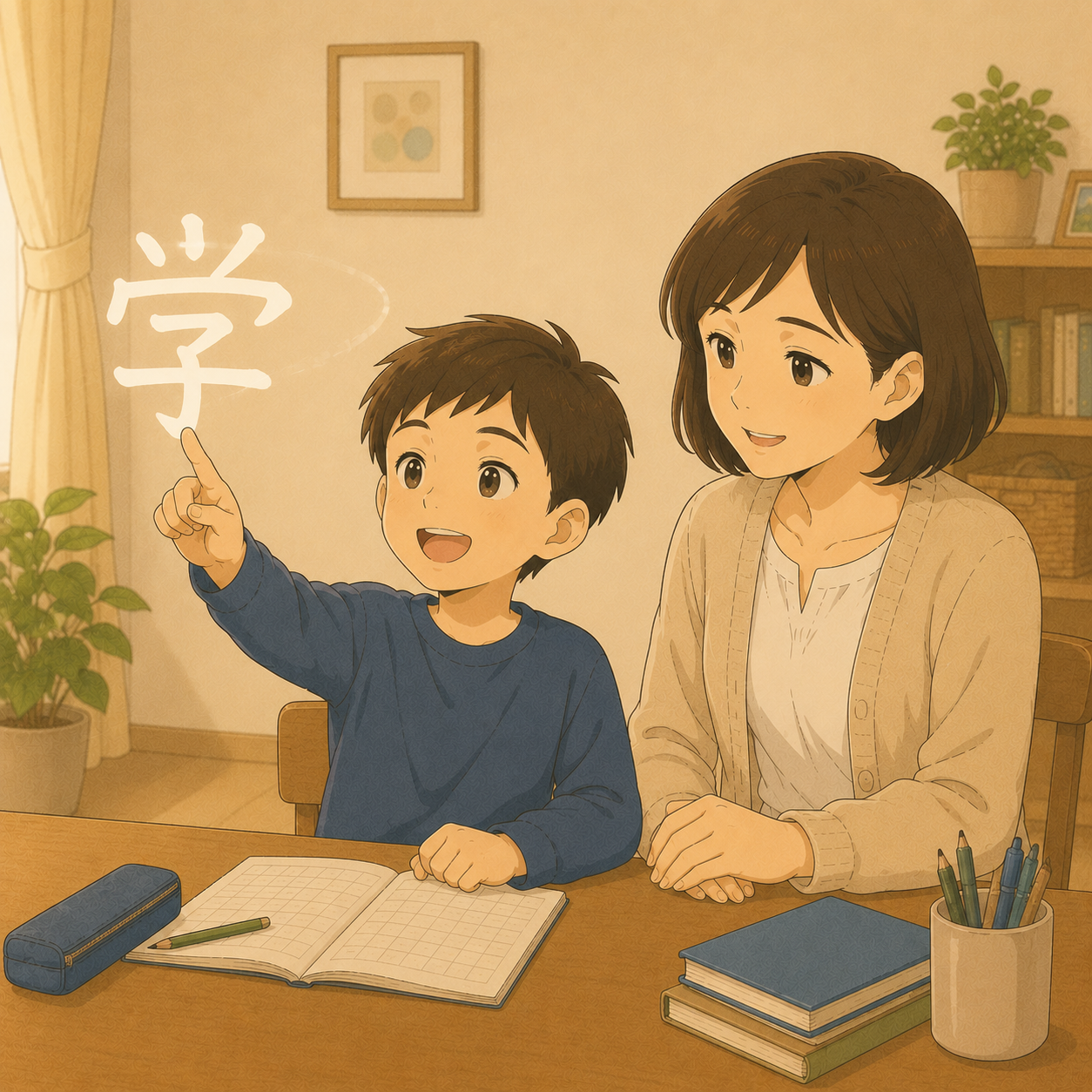 漢字を声に出して覚える工夫