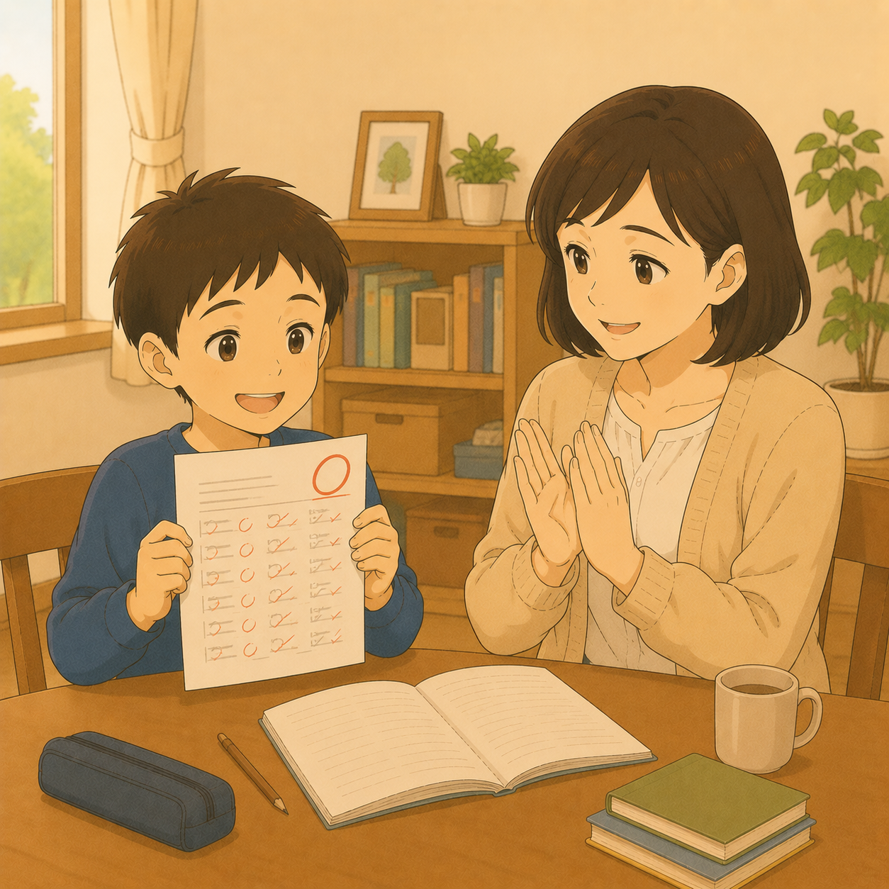 学習の自信
